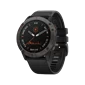 Garmin Fenix 6X Titanium Carbon Gray, BlackBand Pro Solar - Chính hãng FPT Gray